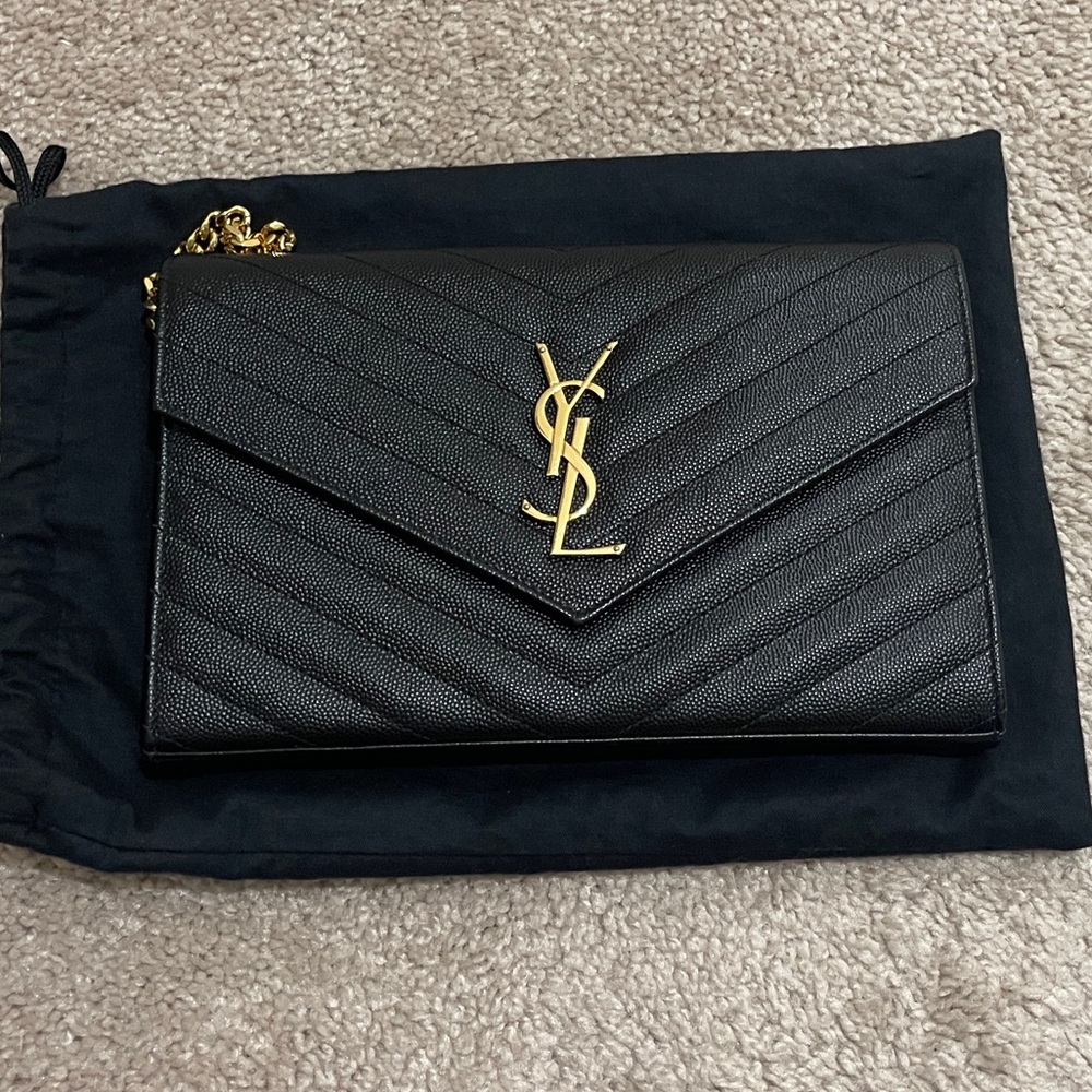 YSL Saint Laurent Wallet on Chain
